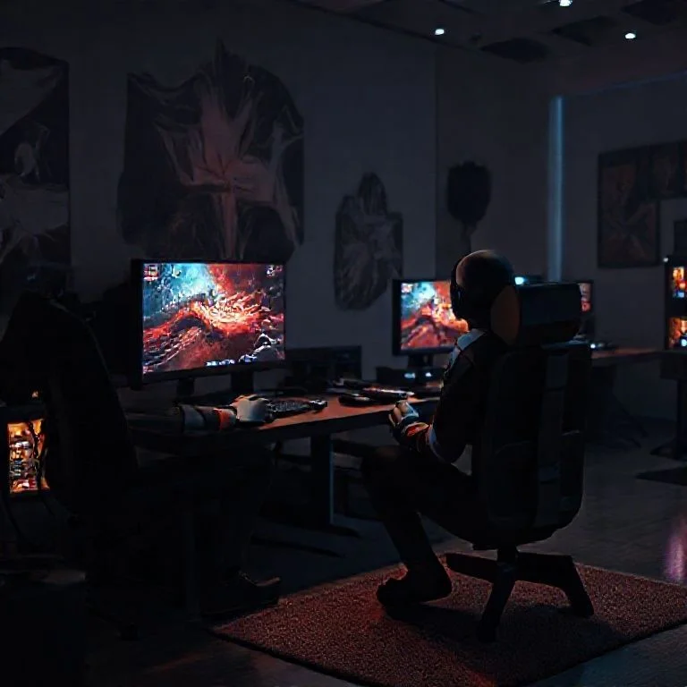 Environment render of ancient ruins